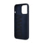 BMW Silicone Signature Logo – dėklas iPhone 13 Pro Max (tamsiai mėlynas)