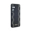 DKNY Leather Checkered Mono Pattern MagSafe - dėklas Samsung Galaxy S24+ telefonui (juodas)