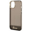 Guess Translucent – dėklas iPhone 14 Plus (juodas)