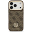 Guess 4G Strass Logo MagSafe - Dėklas iPhone 17 Pro (Rudas)