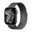 Crong Milano Steel – nerūdijančio plieno dirželis Apple Watch 38/40/41/42 mm (grafito spalvos)