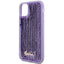 Guess Sequin Script Metal – dėklas iPhone 11 (violetinis)
