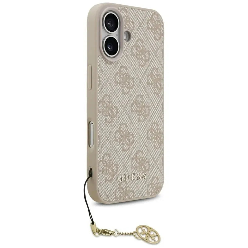 Guess 4G Charms Collection MagSafe – iPhone 17 dėklas (rožinis)
