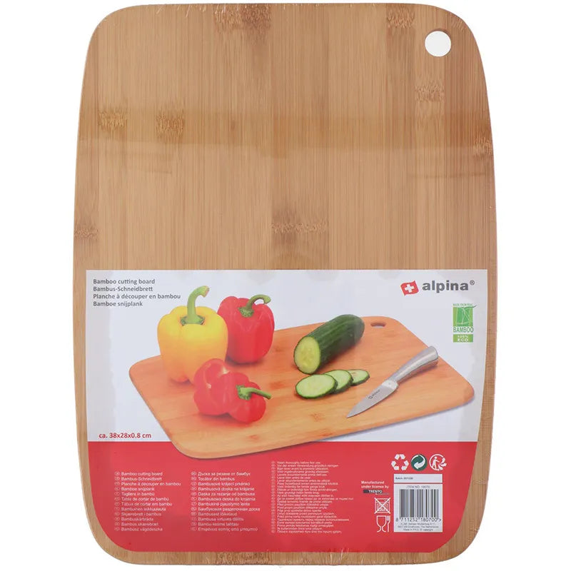 Alpina – bambukinė pjaustymo lentelė 38x28 cm