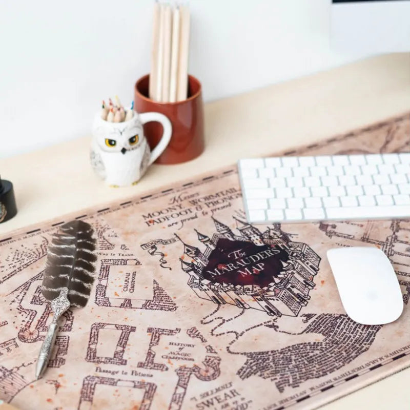 Harry Potter – XXL žaidimų/stalo kilimėlis Marauder's Map (80 x 35 cm)