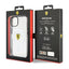 Ferrari Outline Magsafe – dėklas iPhone 14 (skaidrus)