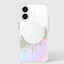 Case-Mate Karat MagSafe – dėklas „iPhone 16“ (holografinis „Soap Bubble“)