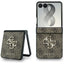 Guess Big 4G Logo – dėklas Samsung Galaxy Z Flip 8 (rudos spalvos)