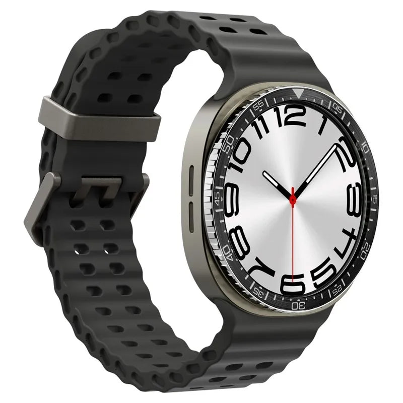 Spigen Bezel Tune Diver – Apsauginis korpusas / rėmelis Samsung Galaxy Watch 8 44 mm (grafito spalvos)