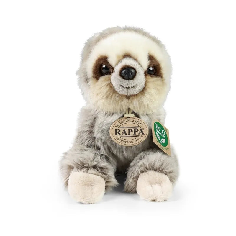 Rappa – Pliušinis tikroviškas žaislas tinginys, sėdintis, 18 cm, Eco-Friendly