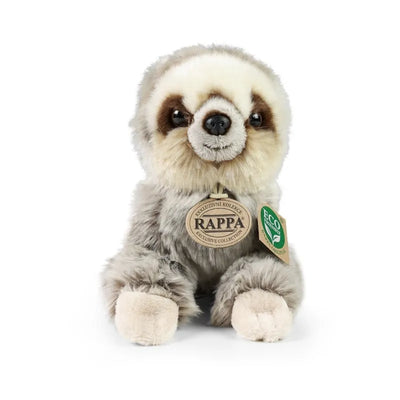Rappa – Pliušinis tikroviškas žaislas tinginys, sėdintis, 18 cm, Eco-Friendly