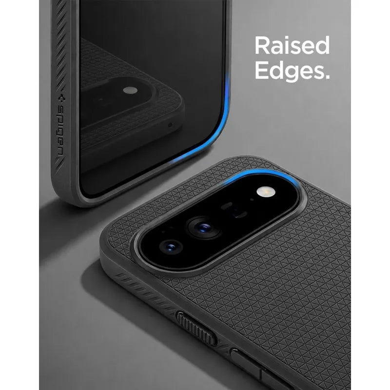 Spigen Liquid Air Mag MagSafe – dėklas Google Pixel 11 Pro XL (Matte Black)