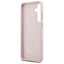 Karl Lagerfeld Silicone Karl & Choupette Heads MagSafe – dėklas Samsung Galaxy S25 FE (rožinis)