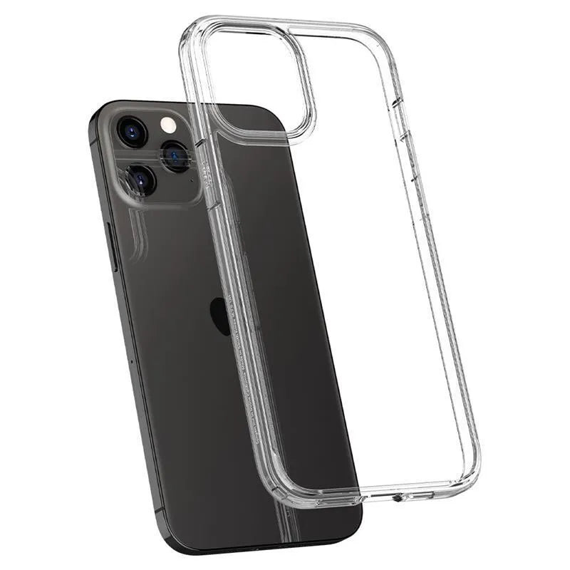 Spigen Ultra Hybrid – dėklas iPhone 12 / iPhone 12 Pro (skaidrus)