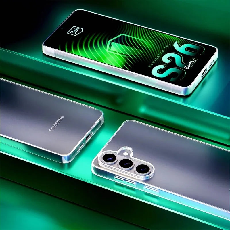 3MK Clear Case – dėklas Samsung Galaxy S26 (skaidrus)