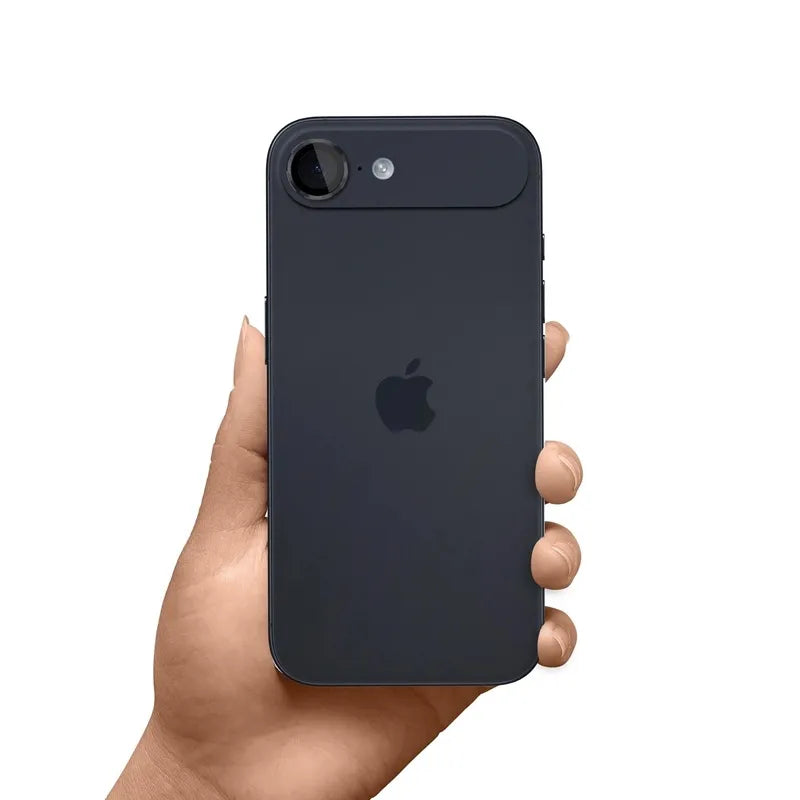 3mk Lens Protection Pro – kameros objektyvo stiklas, skirtas iPhone Air (juodas)