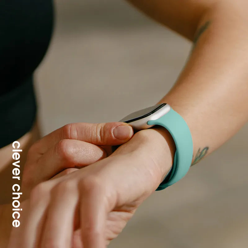 Crong Liquid – „Apple Watch“ apyrankė 38/40/41/42 mm (turkio spalvos)
