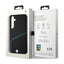 BMW Signature Leather Textured & Line MagSafe – dėklas Samsung Galaxy S24+ telefonui (juodas)