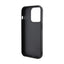 Karl Lagerfeld Gripstand Saffiano Karl & Choupette Pins – dėklas, skirtas iPhone 13 Pro (juodas)