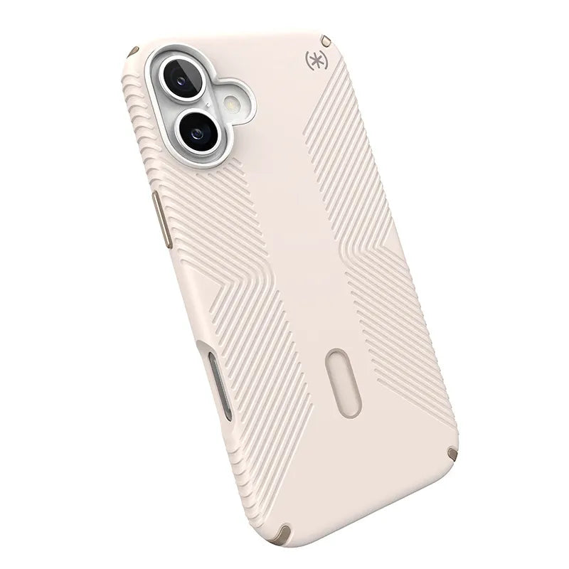 Speck Presidio2 Grip ClickLock & MagSafe - iPhone 16 Plus dėklas (Bleached Bone / Heirloom Gold / Hazel Brown)