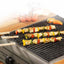 BBQ – iešmai šašlykams su medine rankena, ilgi 38 cm (4 vienetai)