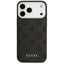 Guess Peony Hot Stamp Script MagSafe – dėklas iPhone 17 Pro Max (juodas)