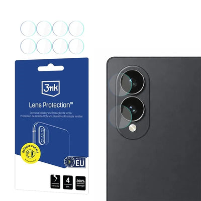 3MK Lens Protection – Samsung Galaxy Z Fold 8 fotoaparato objektyvo stiklas (4 rinkiniai)