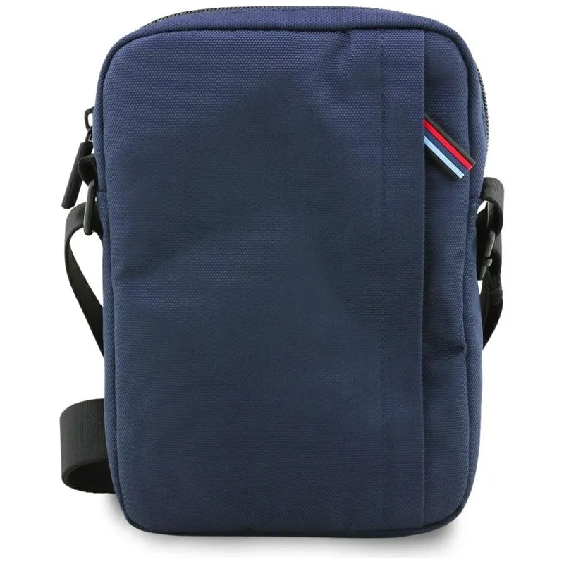 BMW Nylon Pockets & Metal Logo – 8" planšetės krepšys (tamsiai mėlynas)