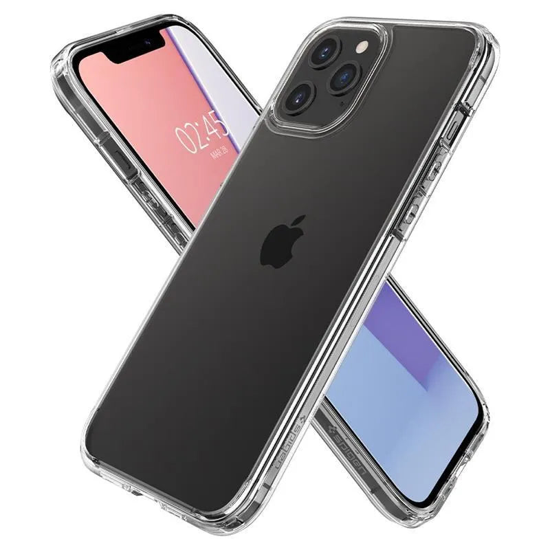 Spigen Ultra Hybrid – dėklas iPhone 12 / iPhone 12 Pro (skaidrus)