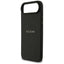 Guess Grained Ring MagSafe – dėklas iPhone Air (juodas)