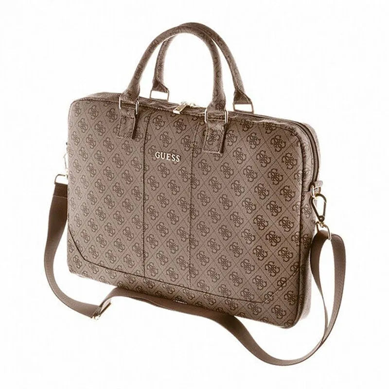 Guess 4G Uptown kompiuterio krepšys 15" (rudos spalvos)