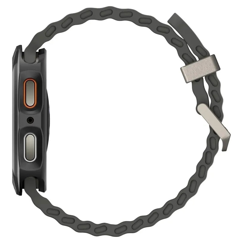 Spigen Liquid Air – dėklas Samsung Galaxy Watch 8 40 mm (matinė juoda spalva)