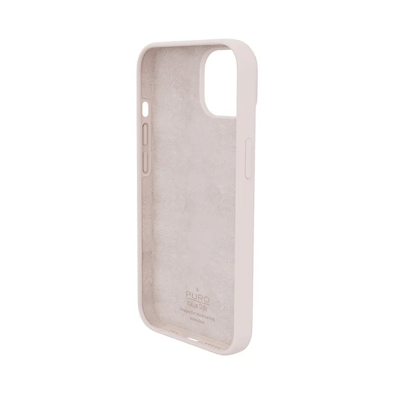 PURO ICON Cover – dėklas iPhone 14 Plus (rožinio smėlio spalvos)