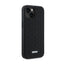 DKNY 3D Rubber Repeat Pattern – Dėklas iPhone 15 / 14 / 13 (juodas)