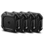 Spigen Tough Armor 4 pakuotė – dėklas Apple AirTag 1 / 2 (juodas) (4 vnt.)