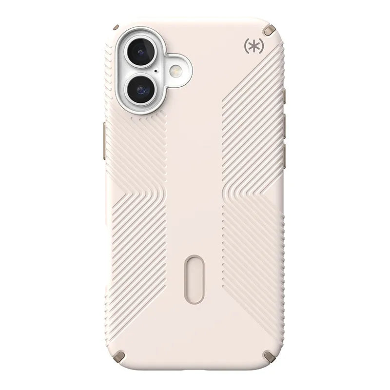 Speck Presidio2 Grip ClickLock & MagSafe - iPhone 16 Plus dėklas (Bleached Bone / Heirloom Gold / Hazel Brown)