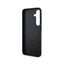 DKNY Leather Checkered Mono Pattern MagSafe - dėklas Samsung Galaxy S24+ telefonui (juodas)