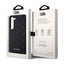 Karl Lagerfeld Saffiano Monogram Metal Logo - Dėklas Samsung Galaxy S24+ (juodas)