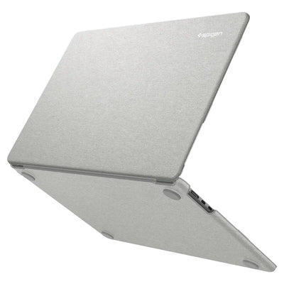 „Spigen Urban Fit“ – dėklas „MacBook Air 13.6"“ (M5/M4/M3/M2/2026-2022) (Heather Grey)