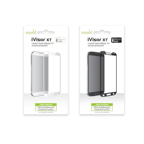 Moshi iVisor XT viso ekrano apsauga, skirta Samsung Galaxy S4 (juoda)