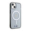 BMW Silver Ring MagSafe dėklas, skirtas iPhone 14 (skaidrus)