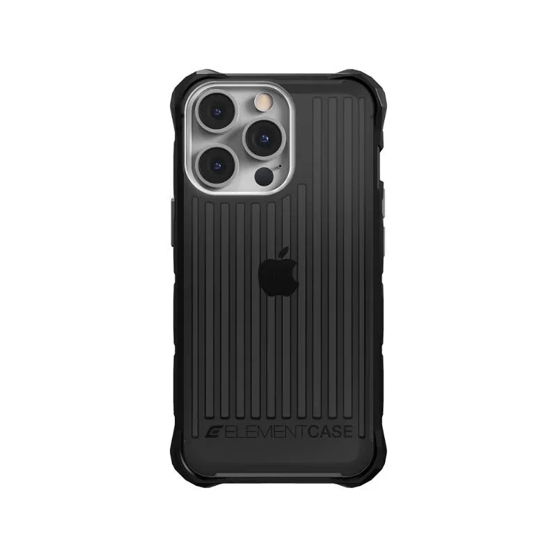 Element Case Special Ops – dėklas iPhone 13 Pro Max (karinio standarto apsauga nuo kritimo) (dūminė/juoda)