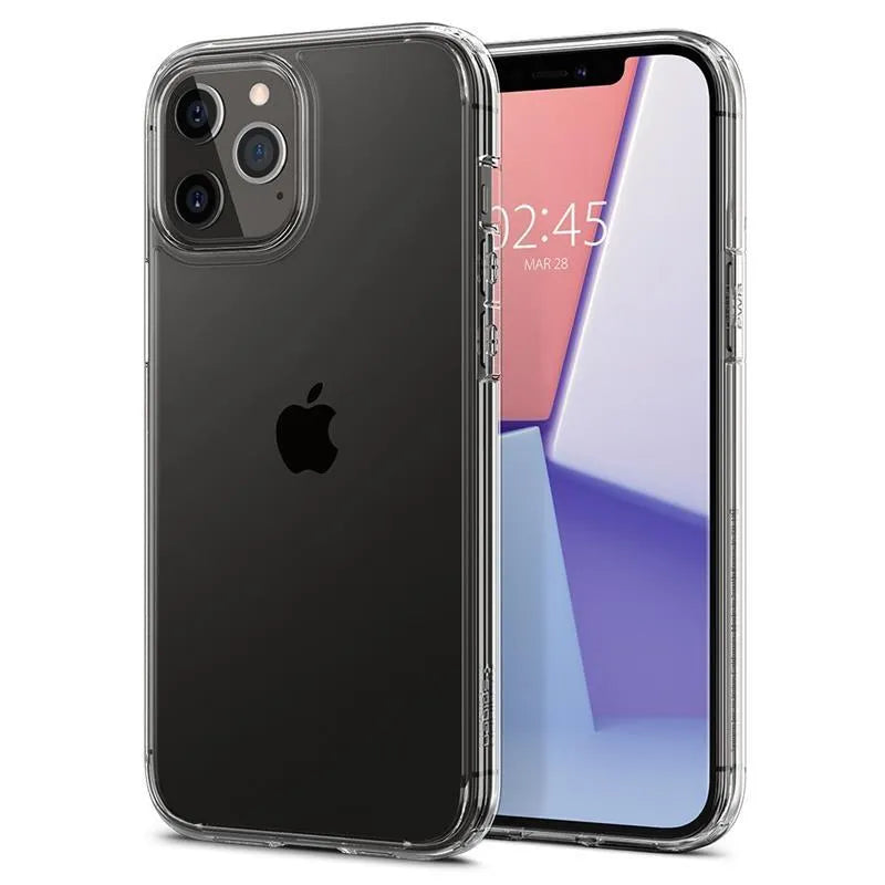 Spigen Ultra Hybrid – dėklas iPhone 12 / iPhone 12 Pro (skaidrus)