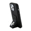 Karl Lagerfeld Gripstand Saffiano Karl & Choupette Pins – dėklas, skirtas iPhone 13 Pro (juodas)