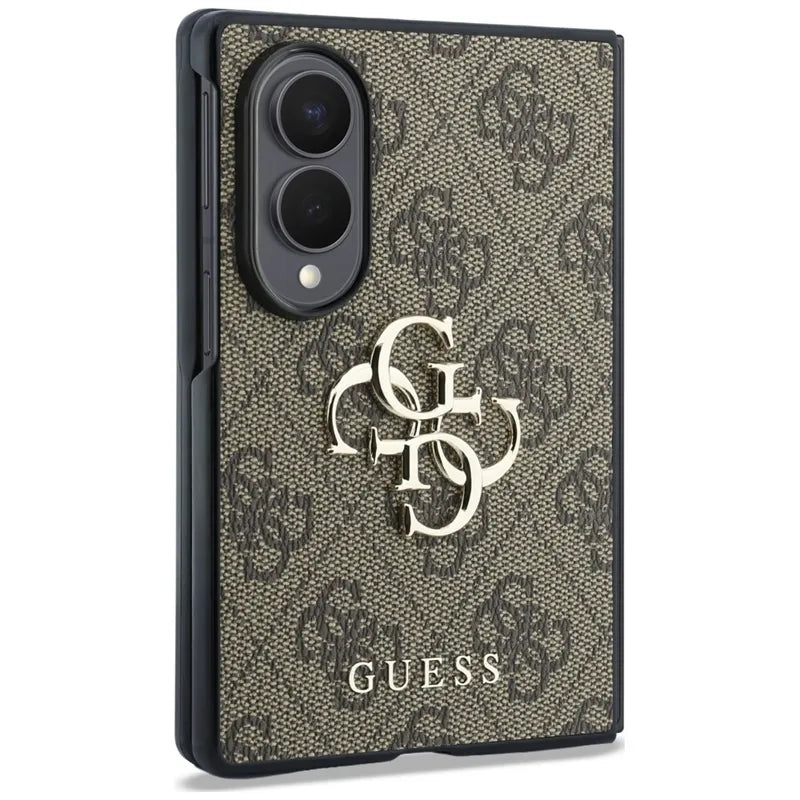 Guess Big 4G Logo – Samsung Galaxy Z Fold 8 dėklas (rudas)