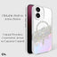 Case-Mate Karat MagSafe – dėklas „iPhone 16“ (holografinis „Soap Bubble“)