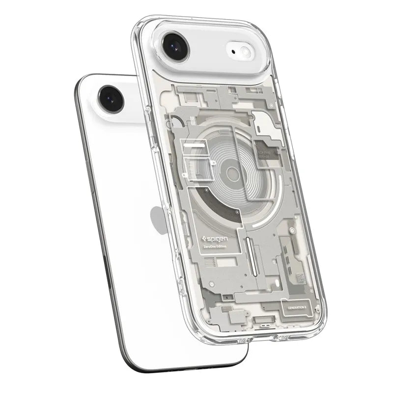 Spigen Ultra Hybrid Mag MagSafe – dėklas iPhone Air (Zero One Natural Titanium)