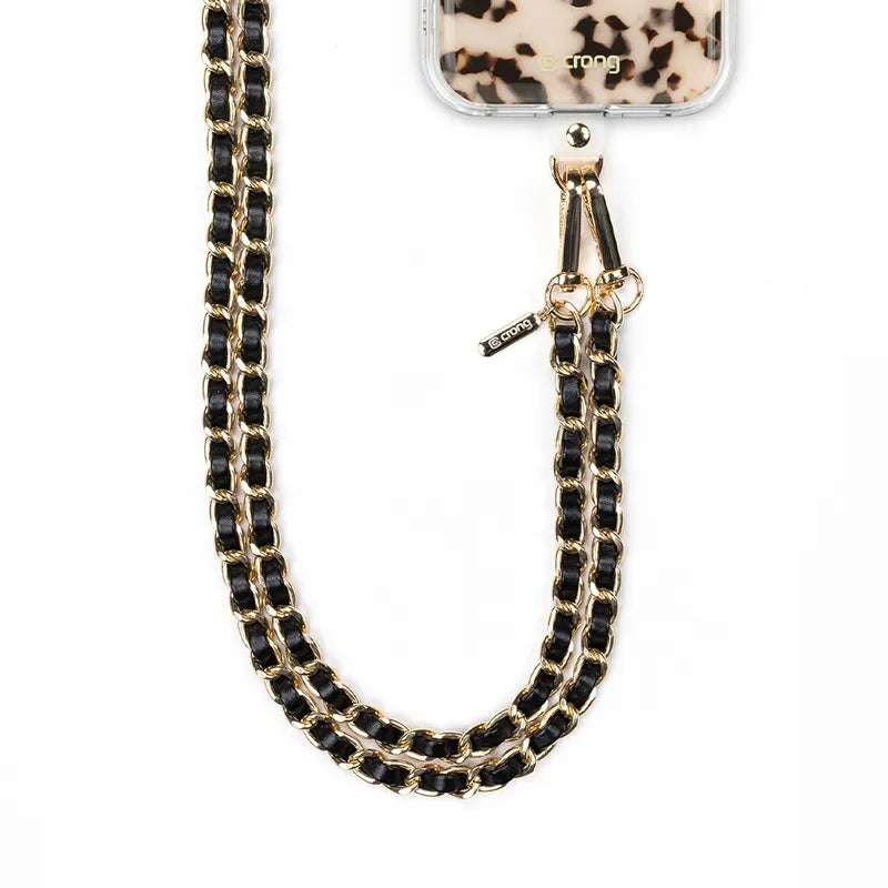 Crong Phone Crossbody – telefono dirželis (Black Twist)