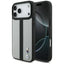 BMW M Perforated Stripe Logo MagSafe – iPhone 17 Pro Max dėklas (pilkas)