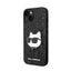 Karl Lagerfeld NFT Glitter Choupette Patch – dėklas iPhone 14 Plus (juodas)
